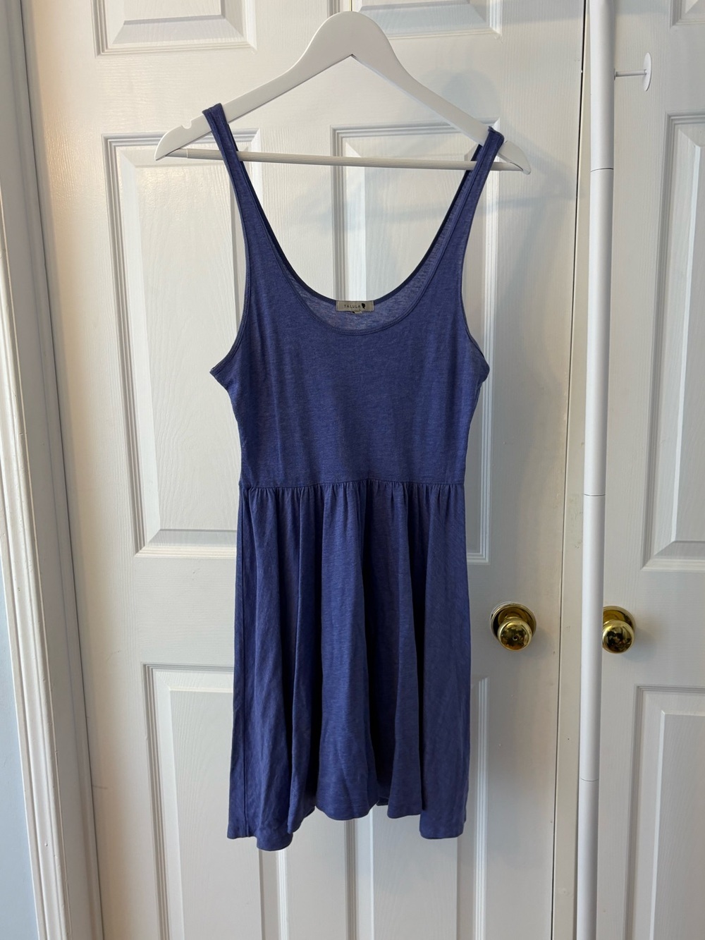 3/$30 Aritzia Tulala Sleeveless Blue Scoop Neck Sundress Size Small - Picture 10 of 10